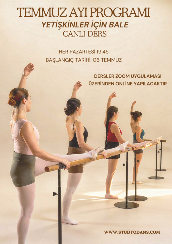 Yetişkinler İçin Bale | Temmuz Ayı [Online]